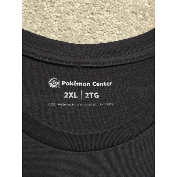 Rare Pokemon Center Pikachu Greatest Hits Thunder Wave T-Shirt Official Mens 2XL - Picture 4 of 14